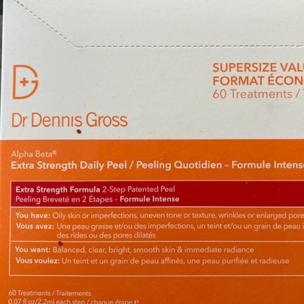 Dr Dennis Gross Extra Strength Daily Face Peels